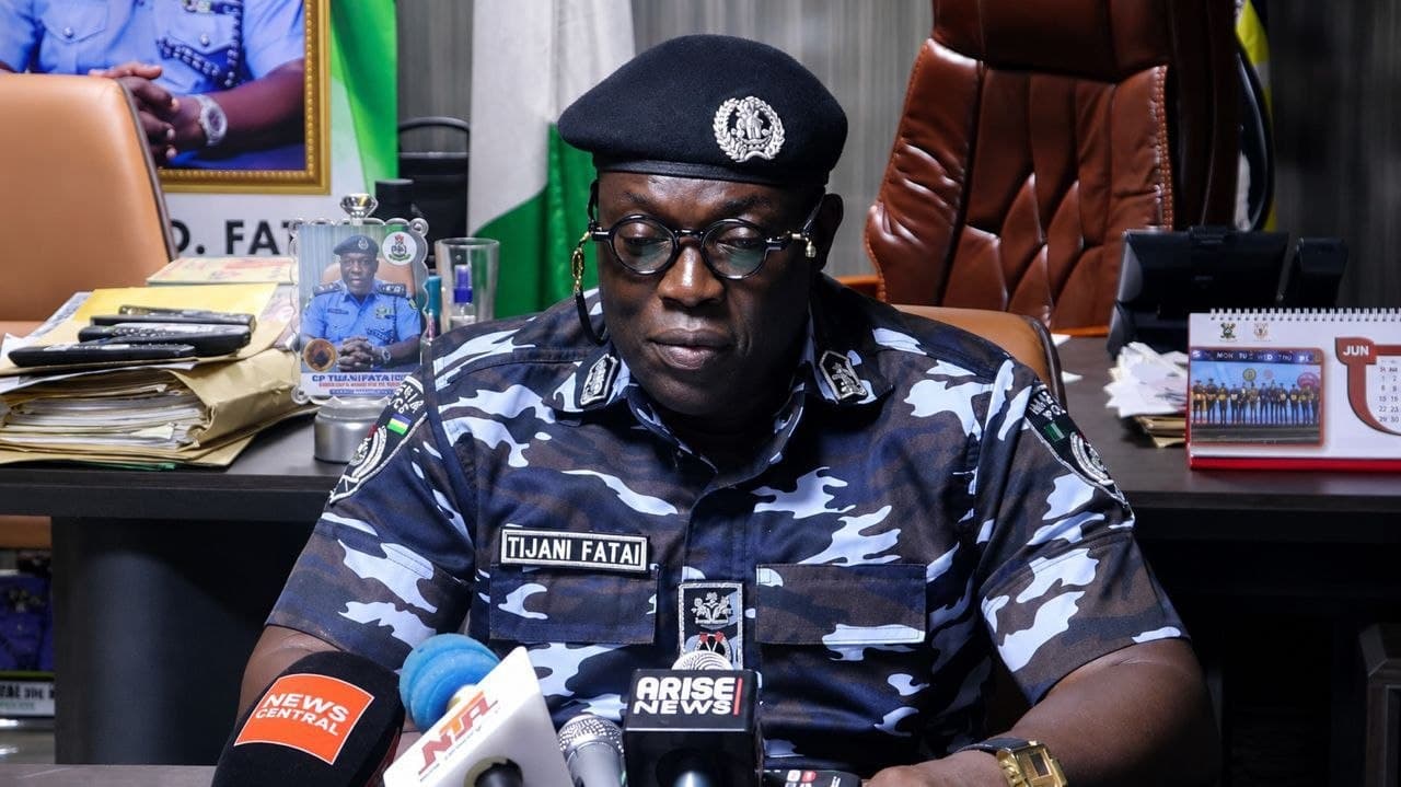 CP Tijani Fatai, Commissioner of Police, Lagos State Command