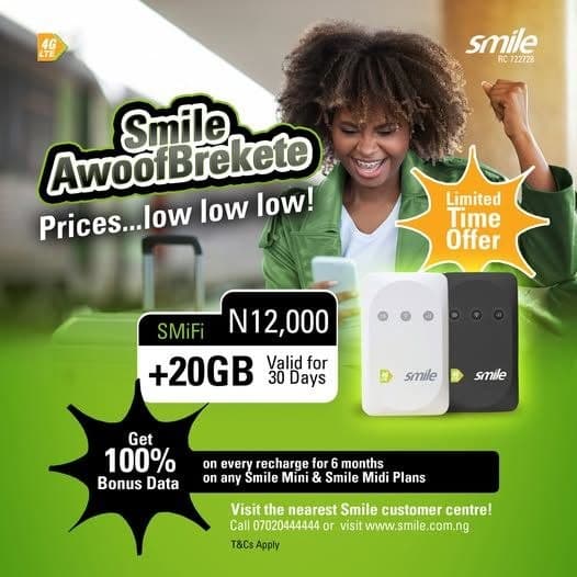 Smile opens the door to affordable broadband with new SMiFi offer