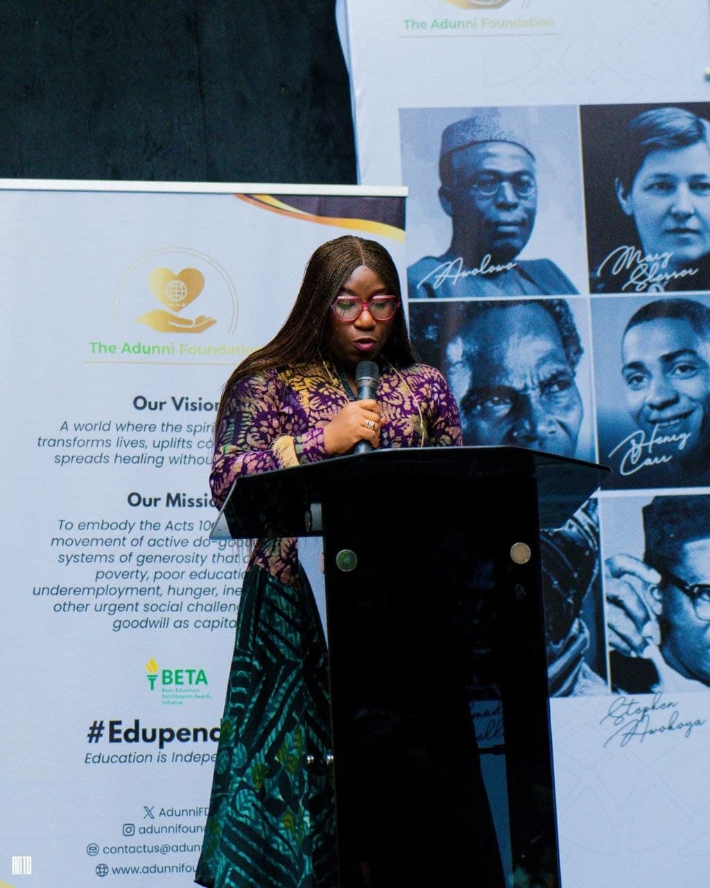 Motunrayo Alaka, Founder, The Adunni Foundation