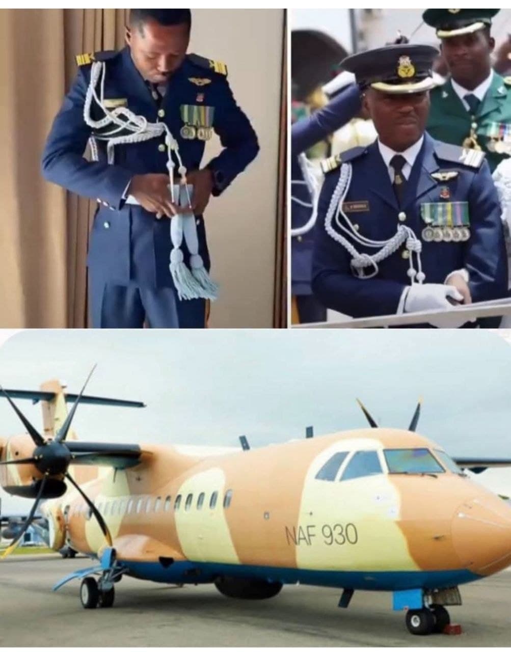 The Nigerian Air Force said the aircraft was carrying five crew members and 20 passengers on a routine mission from Benin to Lagos.
